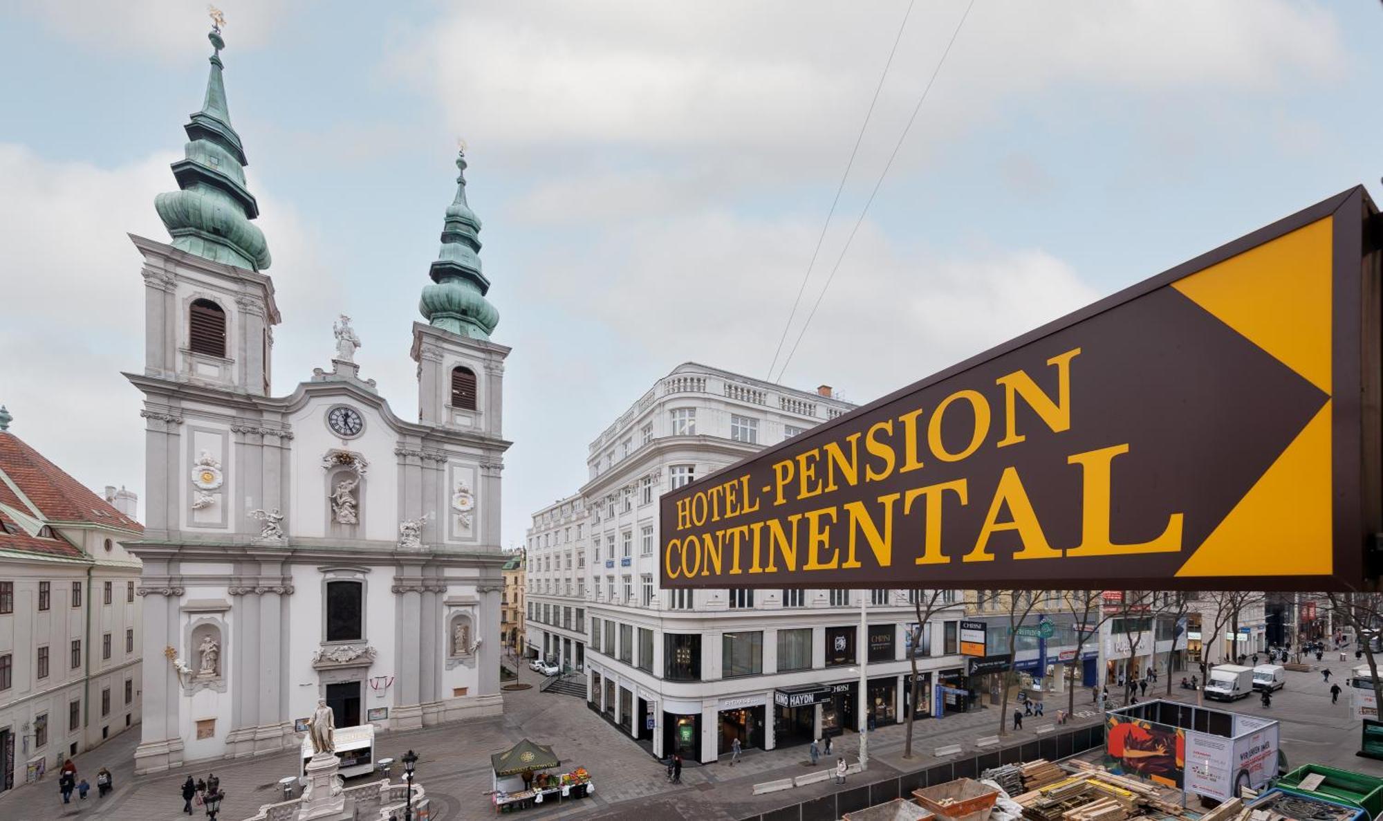 Continental Hotel-Pension Wien Ngoại thất bức ảnh