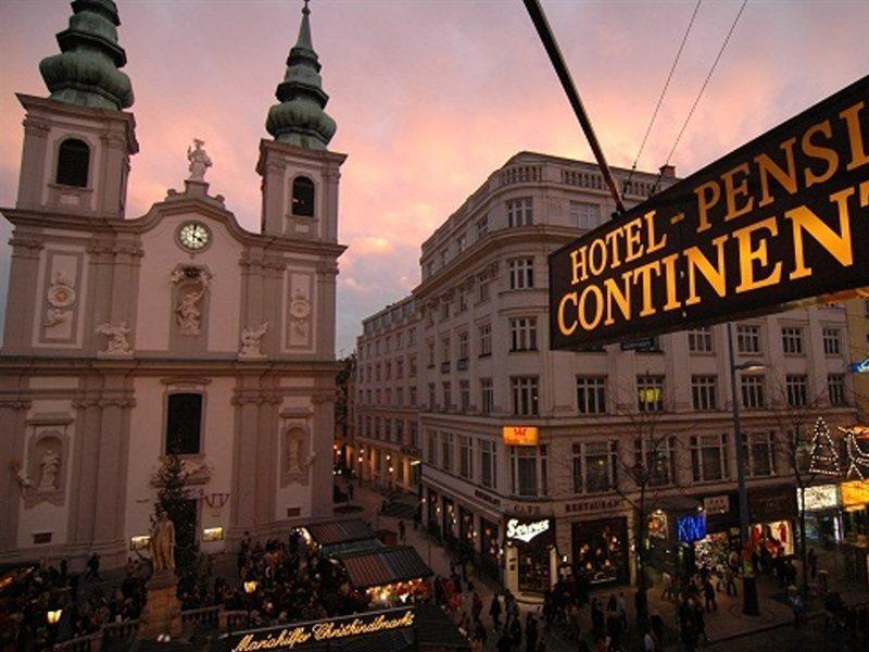 Continental Hotel-Pension Wien Ngoại thất bức ảnh